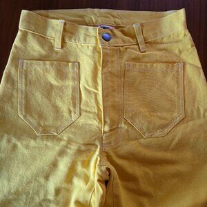 LYKKE WULLF yellow jeans